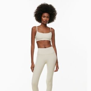Cream aritzia leggings
